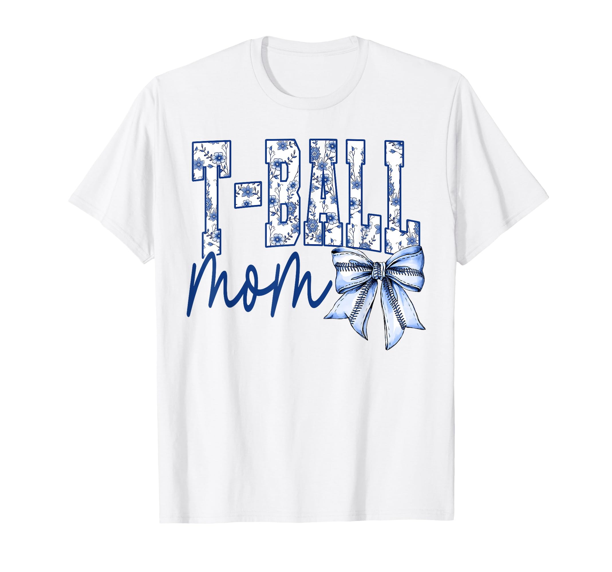 Groovy T Ball Mom Coquette Bow Game T-Shirt - Novelty Apparel Men Women - T-Shirt, Sweatshirt, Hoodie