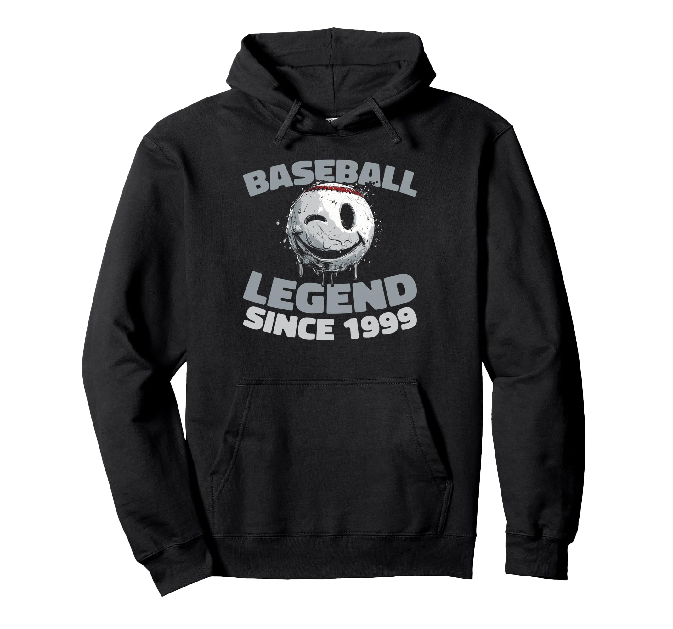 Born 1999 Baseball Baseballer Team Hoodie - Casual Everyday Wear Men Women - T-Shirt, Sweatshirt, Hoodie