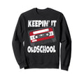 Funny Old School 80S 90S Hip Hop Sweatshirt - Minimalist Print Men Women - T-Shirt, Sweatshirt, Hoodie