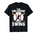 Your Girlfriend Likes My Swing T-Shirt - Fun Novelty Design for Adults - T-Shirt, Sweatshirt, Hoodie