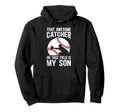 Baseball Catcher Mom Proud Baseball Hoodie - Unique Graphic Men Women - T-Shirt, Sweatshirt, Hoodie