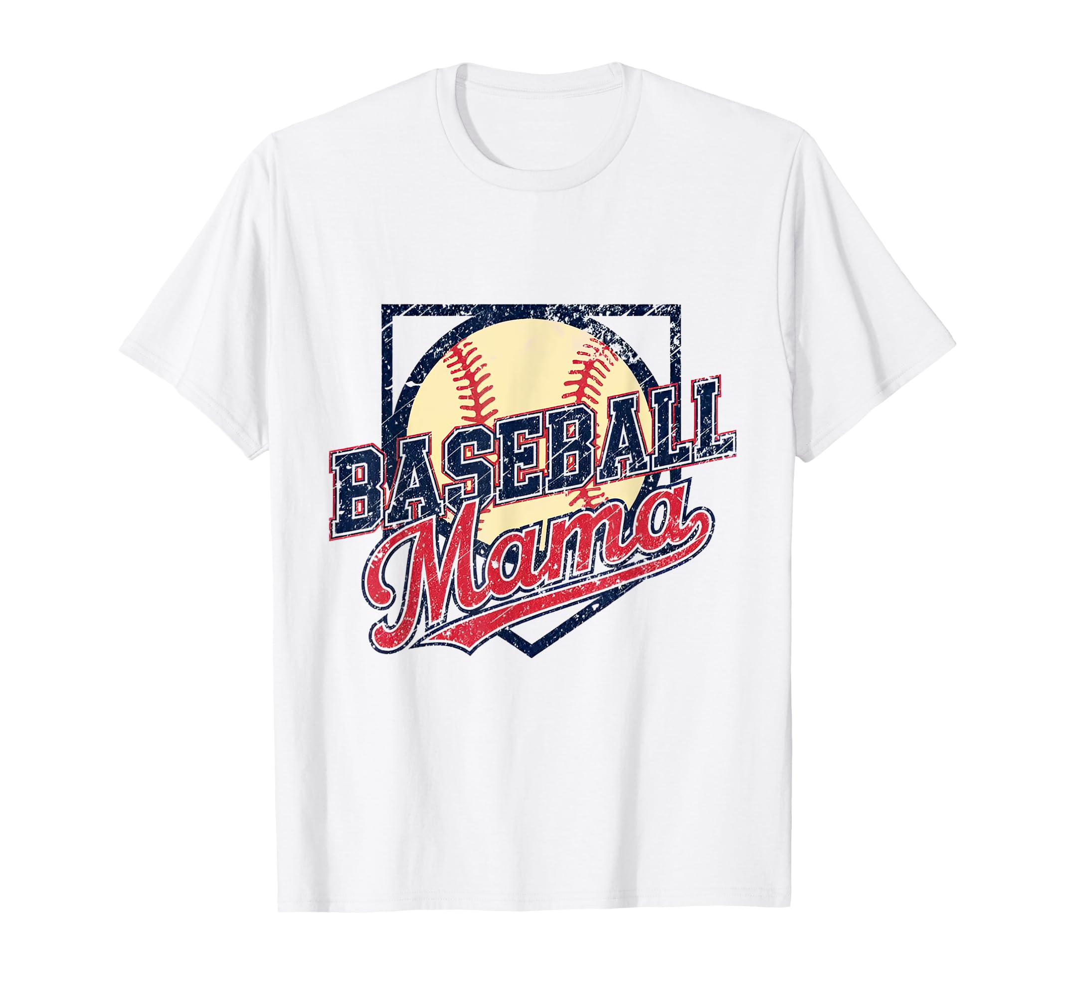 Funny Baseball Mama Mothers Day T-Shirt - Streetwear Style for Adults - T-Shirt, Sweatshirt, Hoodie