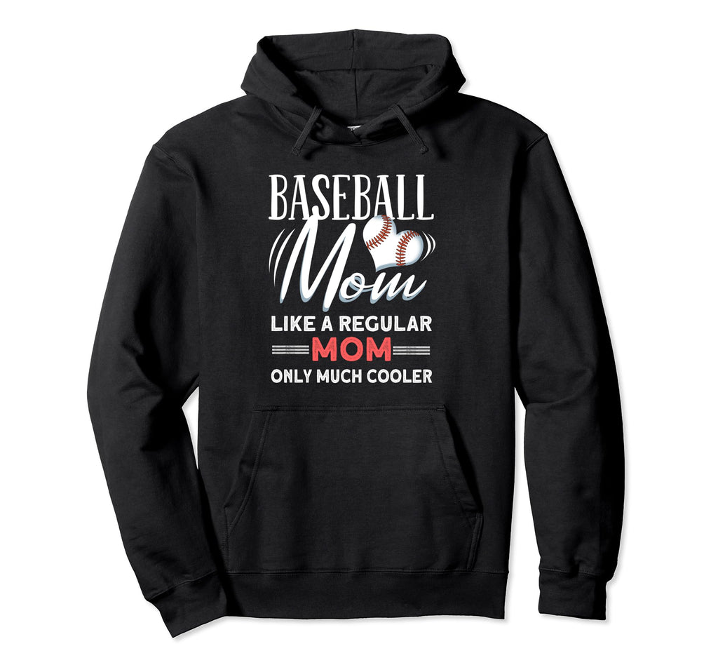 Baseball Mother Funny Baseball Mom Hoodie - Aesthetic Graphic Unisex - T-Shirt, Sweatshirt, Hoodie