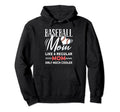 Baseball Mother Funny Baseball Mom Hoodie - Aesthetic Graphic Unisex - T-Shirt, Sweatshirt, Hoodie