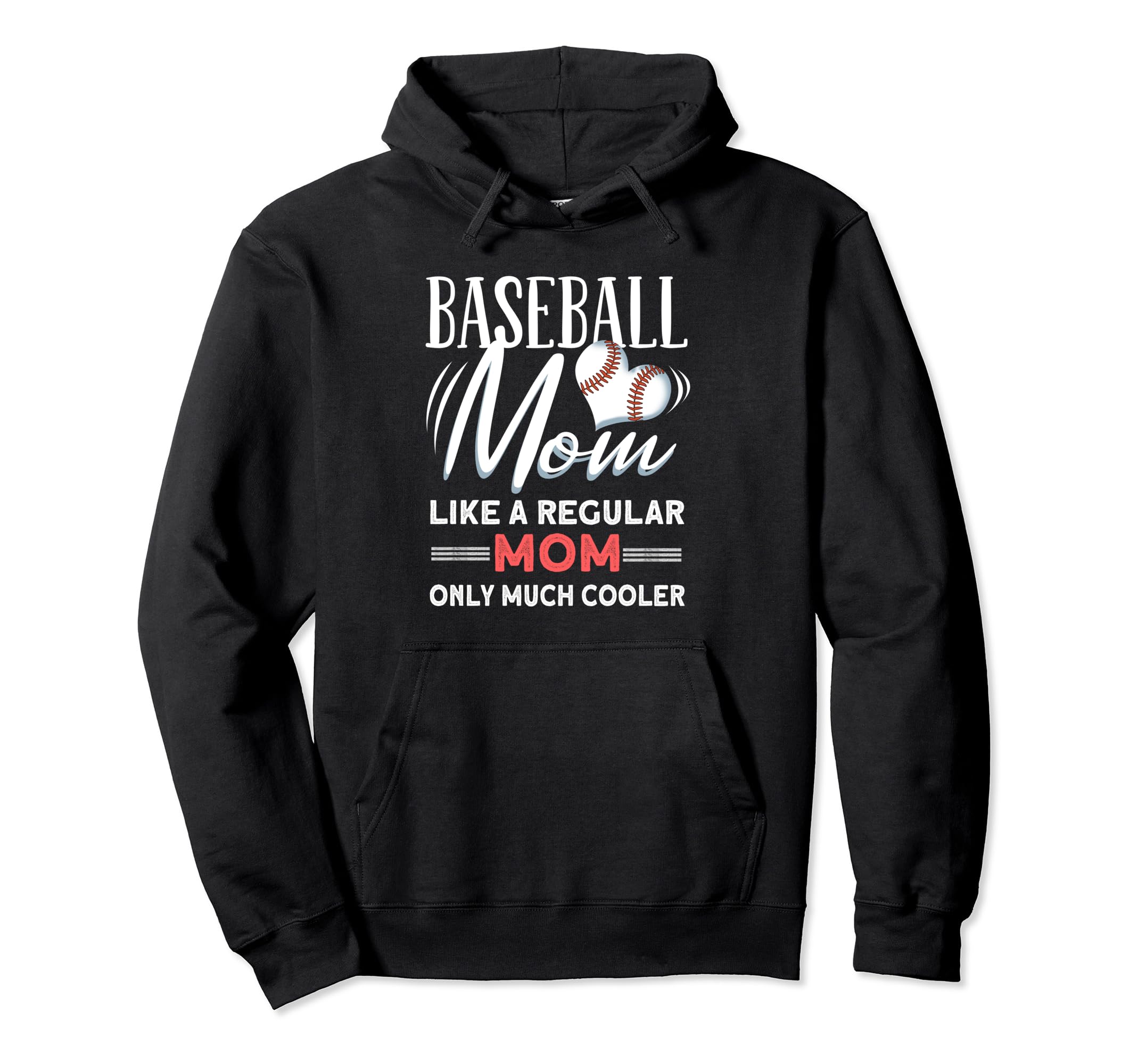 Baseball Mother Funny Baseball Mom Hoodie - Aesthetic Graphic Unisex - T-Shirt, Sweatshirt, Hoodie