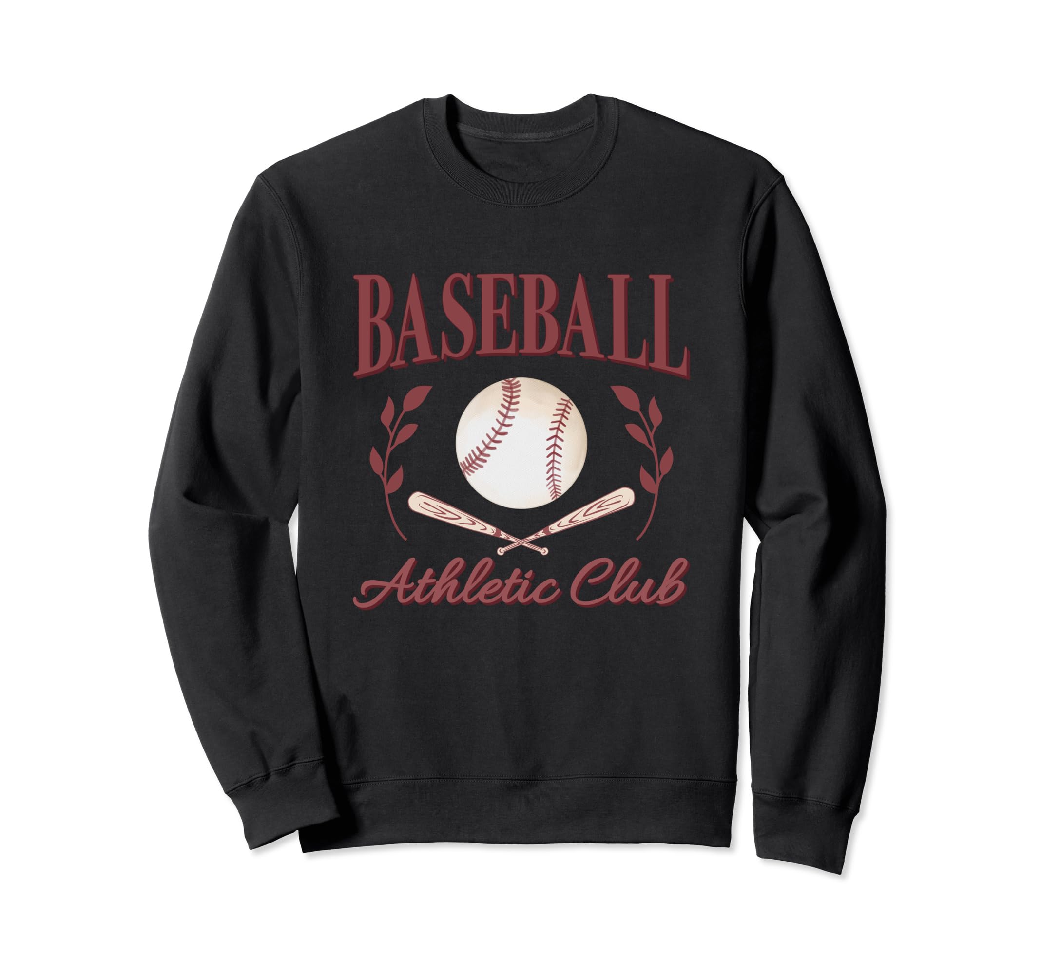 Baseball Athletic Social Club Sweatshirt - Fun Novelty Design Men Women - T-Shirt, Sweatshirt, Hoodie
