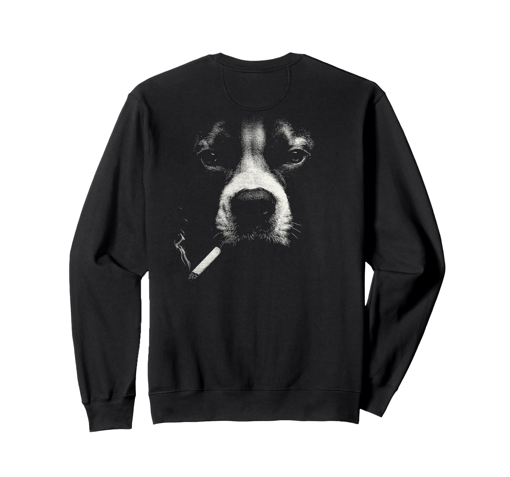 Boxer Smoking Cigarette Grunge Meme 90S Sweatshirt - Graphic Print Unisex - T-Shirt, Sweatshirt, Hoodie