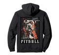 Back Y2K Streetwear Dog Pit Bull Hoodie - Unique Graphic Unisex - T-Shirt, Sweatshirt, Hoodie