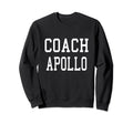 Coach Apollo Custom Football Sweatshirt - Casual Everyday Wear for Adults - T-Shirt, Sweatshirt, Hoodie