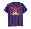 St Louis 314 Baseball And Arch T-Shirt - Fun Novelty Design Men Women - T-Shirt, Sweatshirt, Hoodie