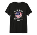 Mens Dad Bod Baseball God Us Flag T-Shirt - Graphic Print for Adults - T-Shirt, Sweatshirt, Hoodie
