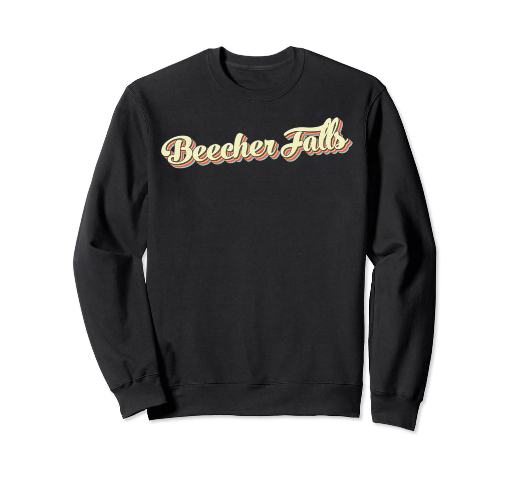 Beecher Falls Art Baseball Font Sweatshirt - Novelty Apparel Unisex - T-Shirt, Sweatshirt, Hoodie