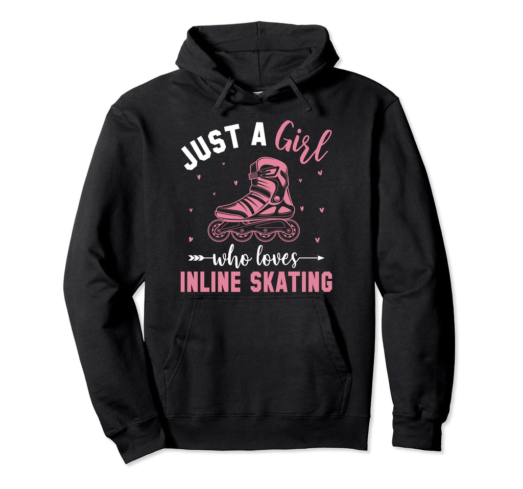 Roller Skate Inline Skating Hoodie - Fun Novelty Design for Adults - T-Shirt, Sweatshirt, Hoodie