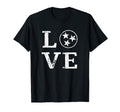 Distressed Tennessee State Flag Love T-Shirt - Trendy Graphic for Adults - T-Shirt, Sweatshirt, Hoodie