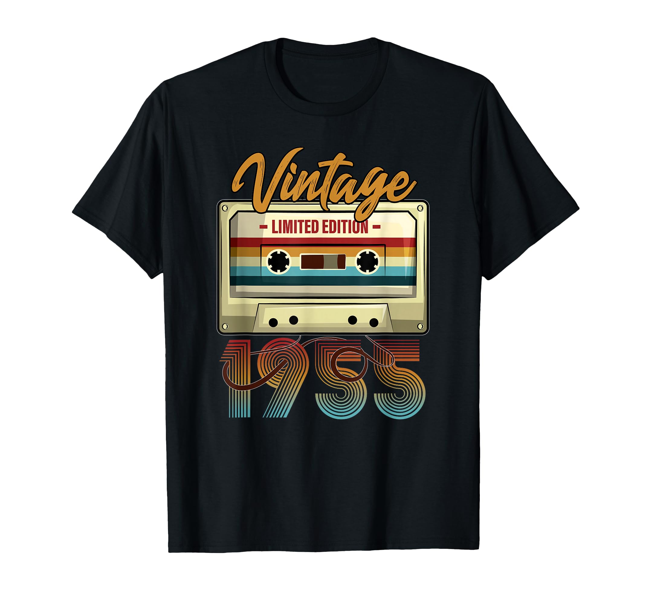 1955 71St Birthday Cassette Tape B Day T-Shirt - Trendy Graphic Men Women - T-Shirt, Sweatshirt, Hoodie