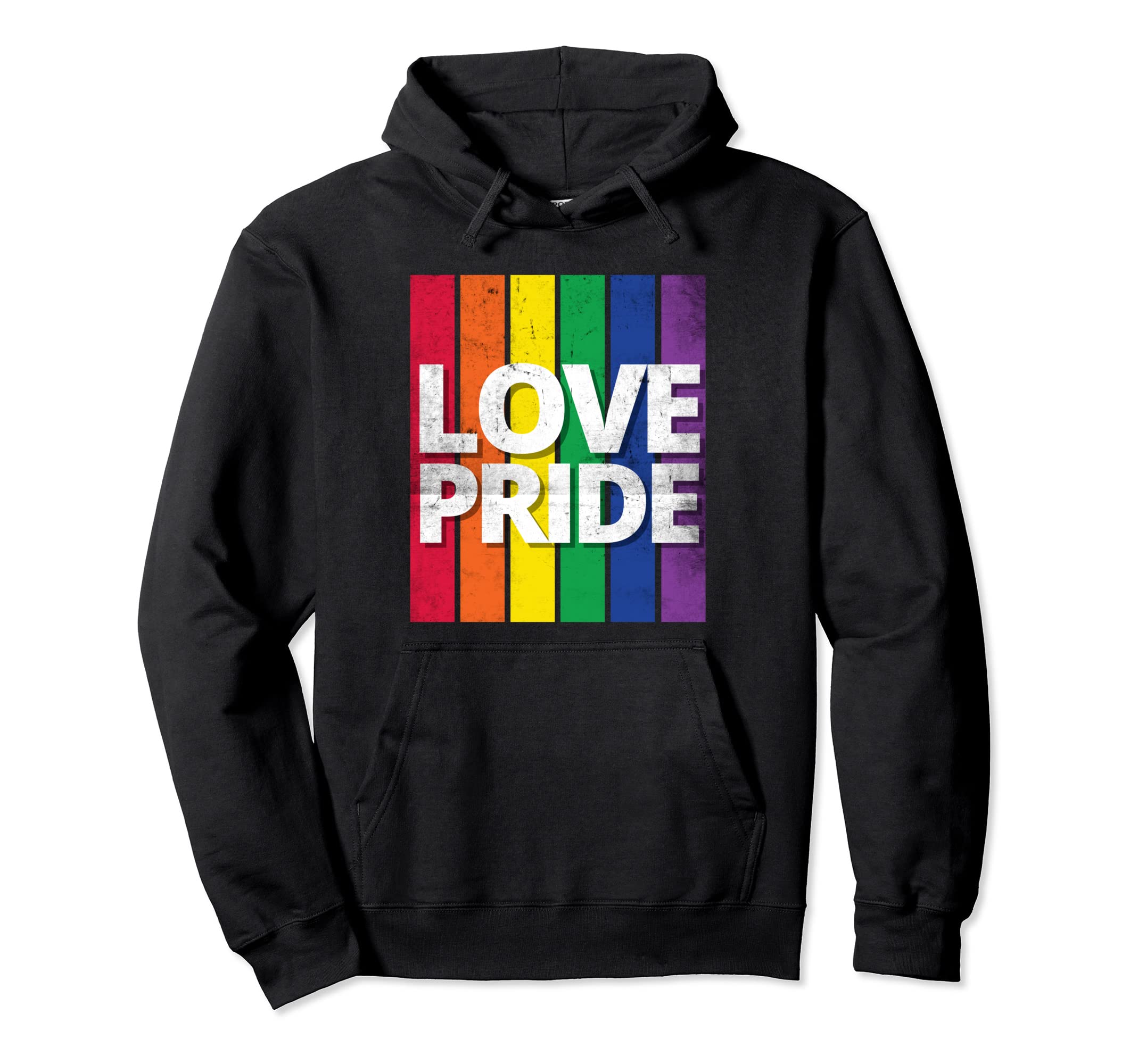 Love Pride Lgtb Awareness Month Hoodie - Minimalist Print for Adults - T-Shirt, Sweatshirt, Hoodie