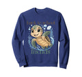 Kawaii Seaturtle Casual Anime Sweatshirt - Unique Graphic for Adults - T-Shirt, Sweatshirt, Hoodie