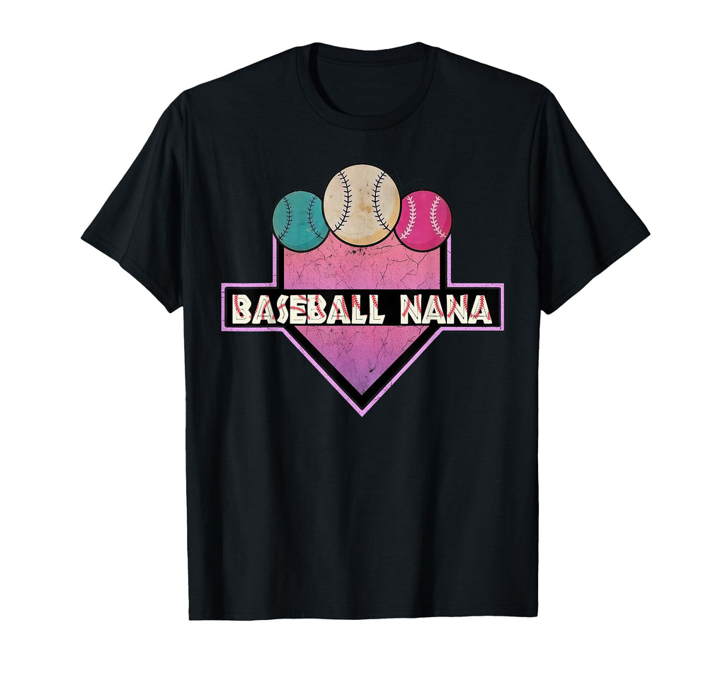 Baseball Nana Gigi Grandma T-Shirt - Unique Graphic for Adults - T-Shirt, Sweatshirt, Hoodie