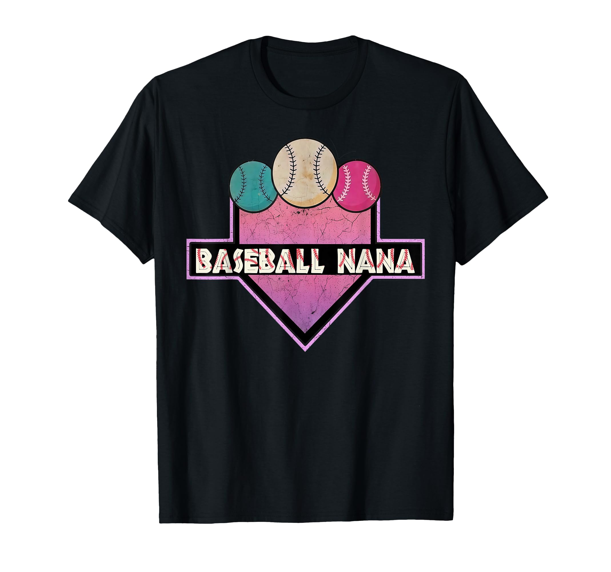 Baseball Nana Gigi Grandma T-Shirt - Unique Graphic for Adults - T-Shirt, Sweatshirt, Hoodie