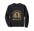 Dustborn Frontier Wolf Western Sweatshirt - Unique Graphic for Adults - T-Shirt, Sweatshirt, Hoodie