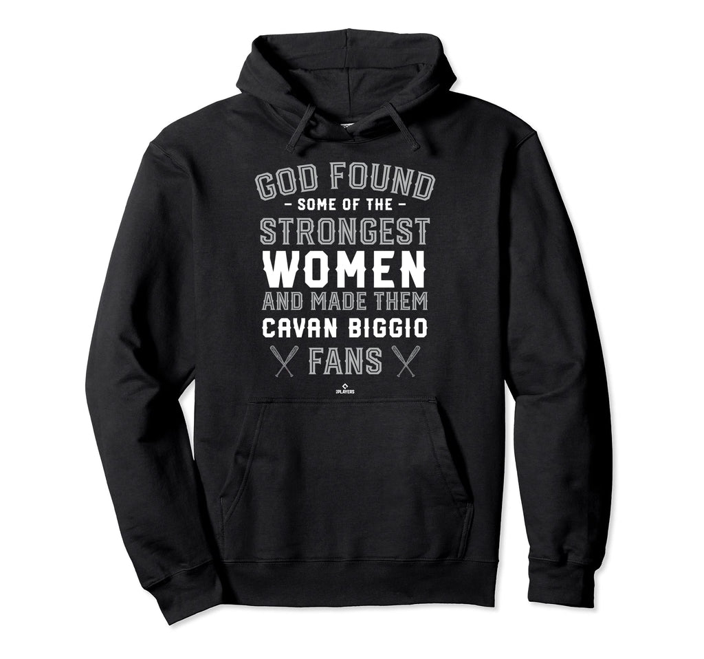 God Found Strongest Cavan Biggio Fans Hoodie - Minimalist Print Men Women - T-Shirt, Sweatshirt, Hoodie