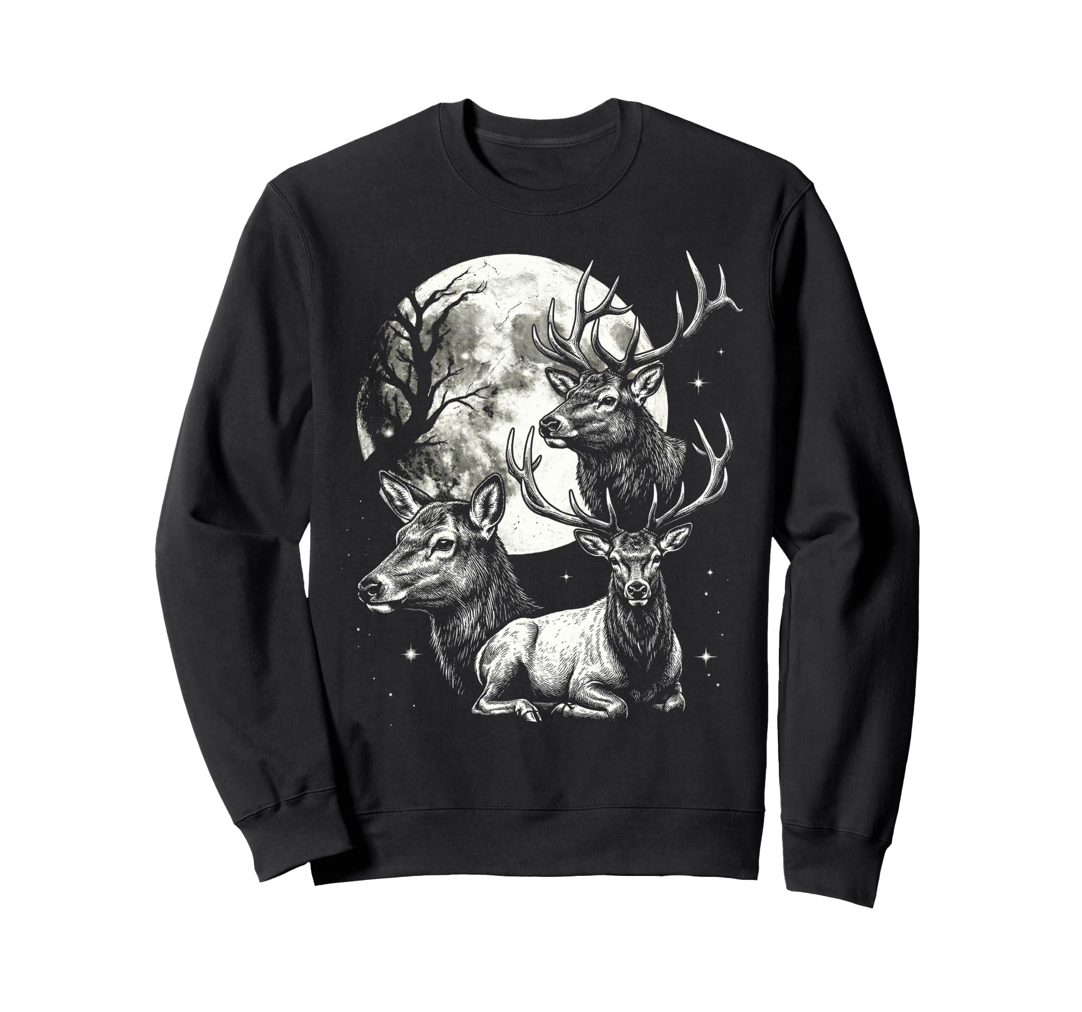 Elk 90S Aesthetic Y2K Hunting Sweatshirt - Aesthetic Graphic for Adults - T-Shirt, Sweatshirt, Hoodie