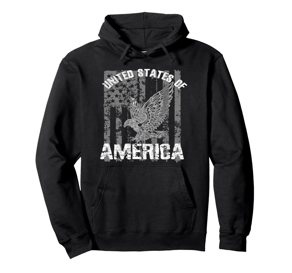 Patriotic Usa Eagle Citizenship America Hoodie - Aesthetic Graphic Unisex - T-Shirt, Sweatshirt, Hoodie