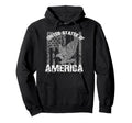 Patriotic Usa Eagle Citizenship America Hoodie - Aesthetic Graphic Unisex - T-Shirt, Sweatshirt, Hoodie