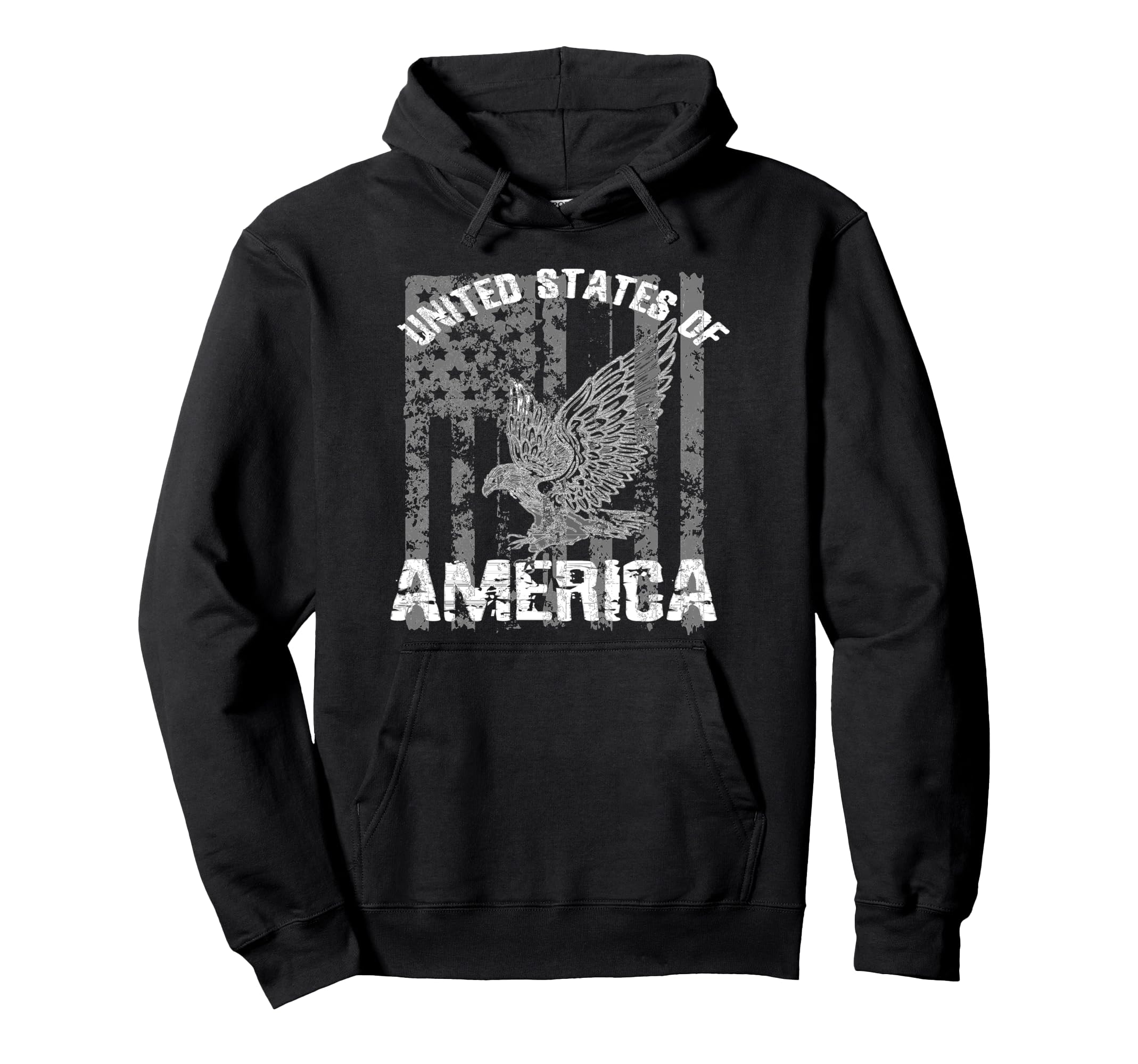 Patriotic Usa Eagle Citizenship America Hoodie - Aesthetic Graphic Unisex - T-Shirt, Sweatshirt, Hoodie