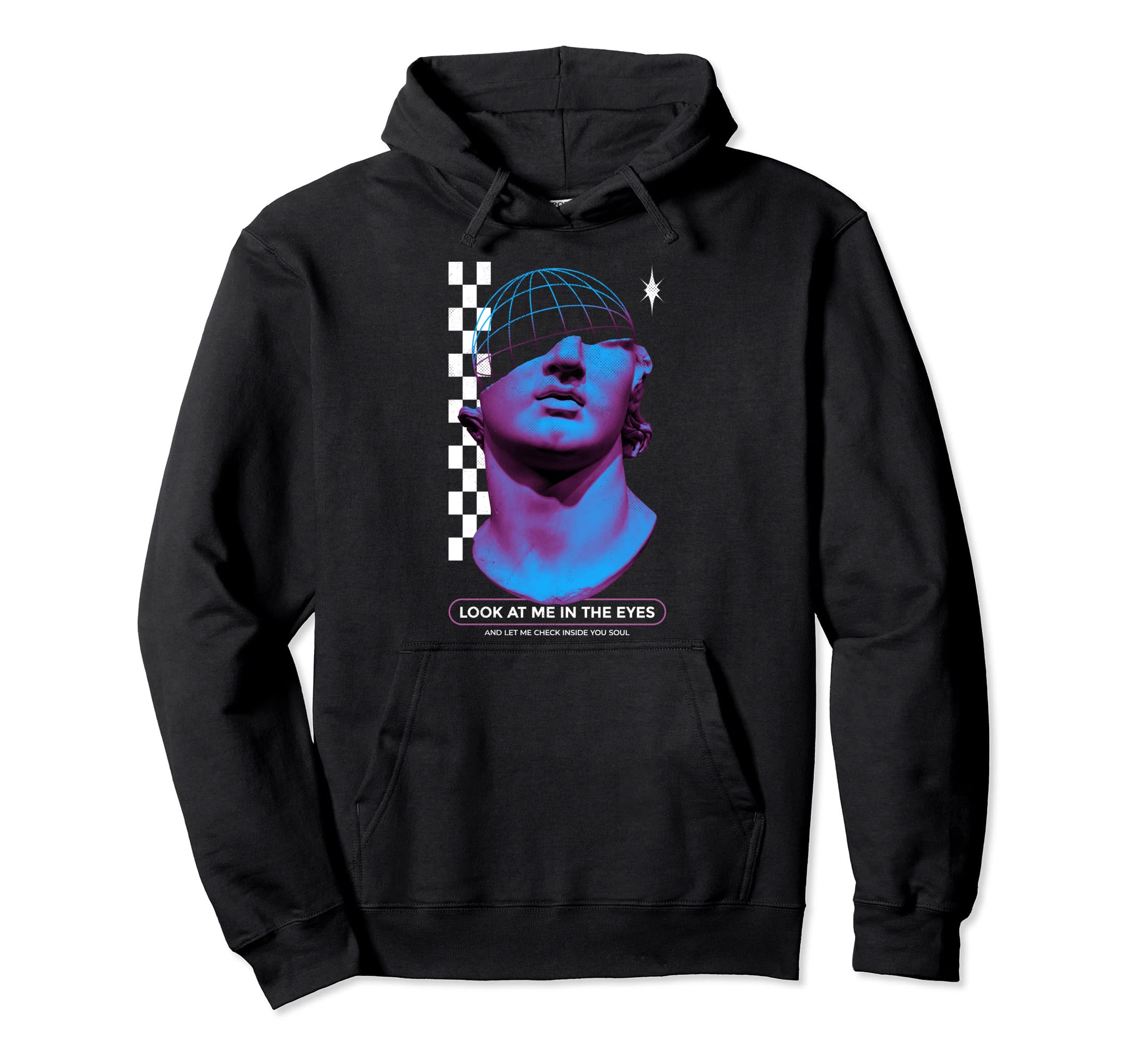 Vaporwave Statue Sad Soul Grunge Pastel Hoodie - Novelty Apparel Men Women - T-Shirt, Sweatshirt, Hoodie