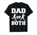 Dad Both Funny Soccer Baseball Dad T-Shirt - Trendy Graphic Unisex - T-Shirt, Sweatshirt, Hoodie