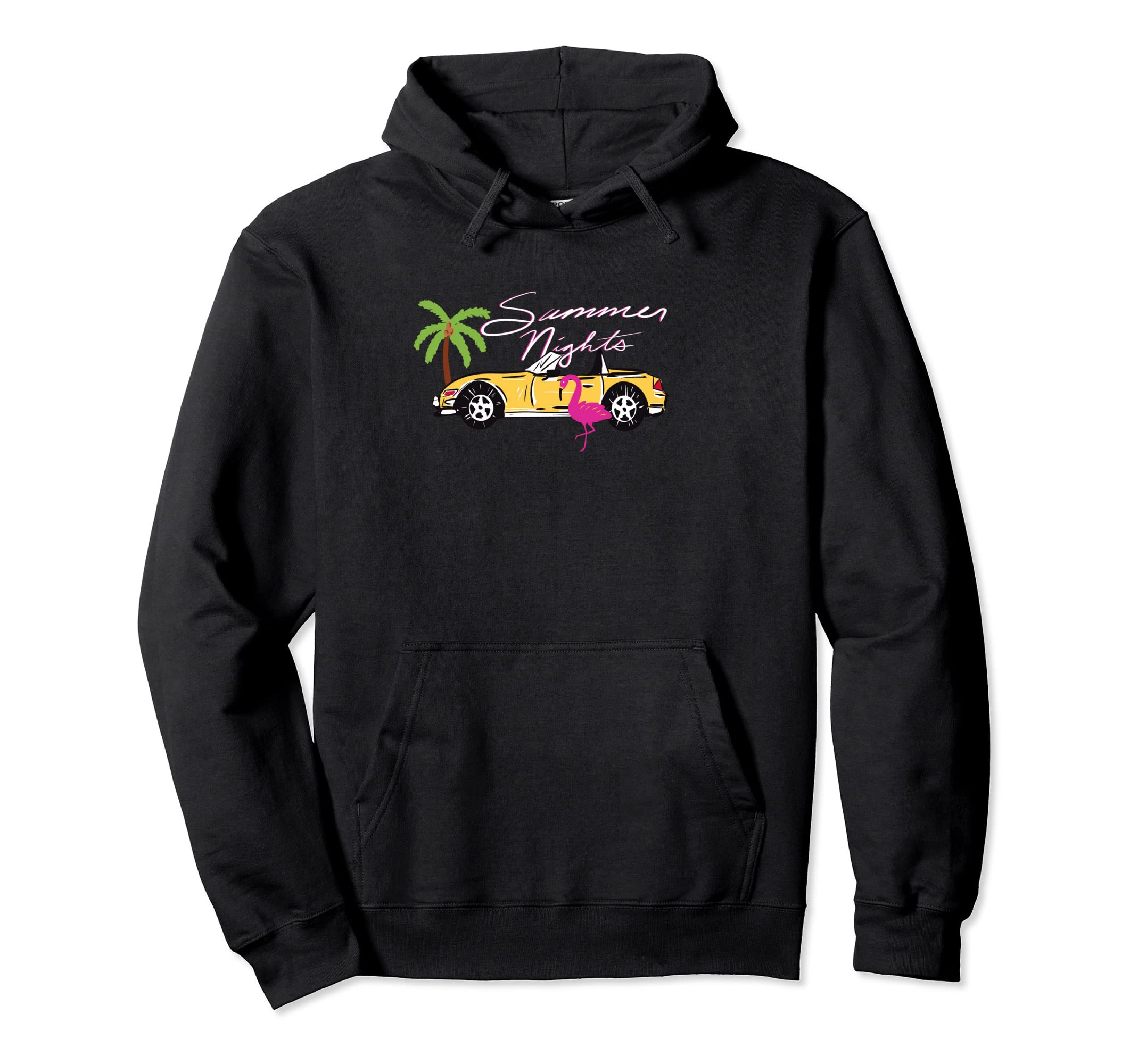 Millennial Y2K Kitsch 80S Miami Hoodie - Trendy Graphic for Adults - T-Shirt, Sweatshirt, Hoodie