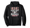 Mom Against White Baseball Pants Funny Hoodie - Novelty Apparel Men Women - T-Shirt, Sweatshirt, Hoodie