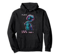 Synthwave Vaporwave Aesthetic Sad Hoodie - Fun Novelty Design for Adults - T-Shirt, Sweatshirt, Hoodie