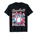 Baseball Mama Coquette Ribbon Ice T-Shirt - Minimalist Print for Adults - T-Shirt, Sweatshirt, Hoodie
