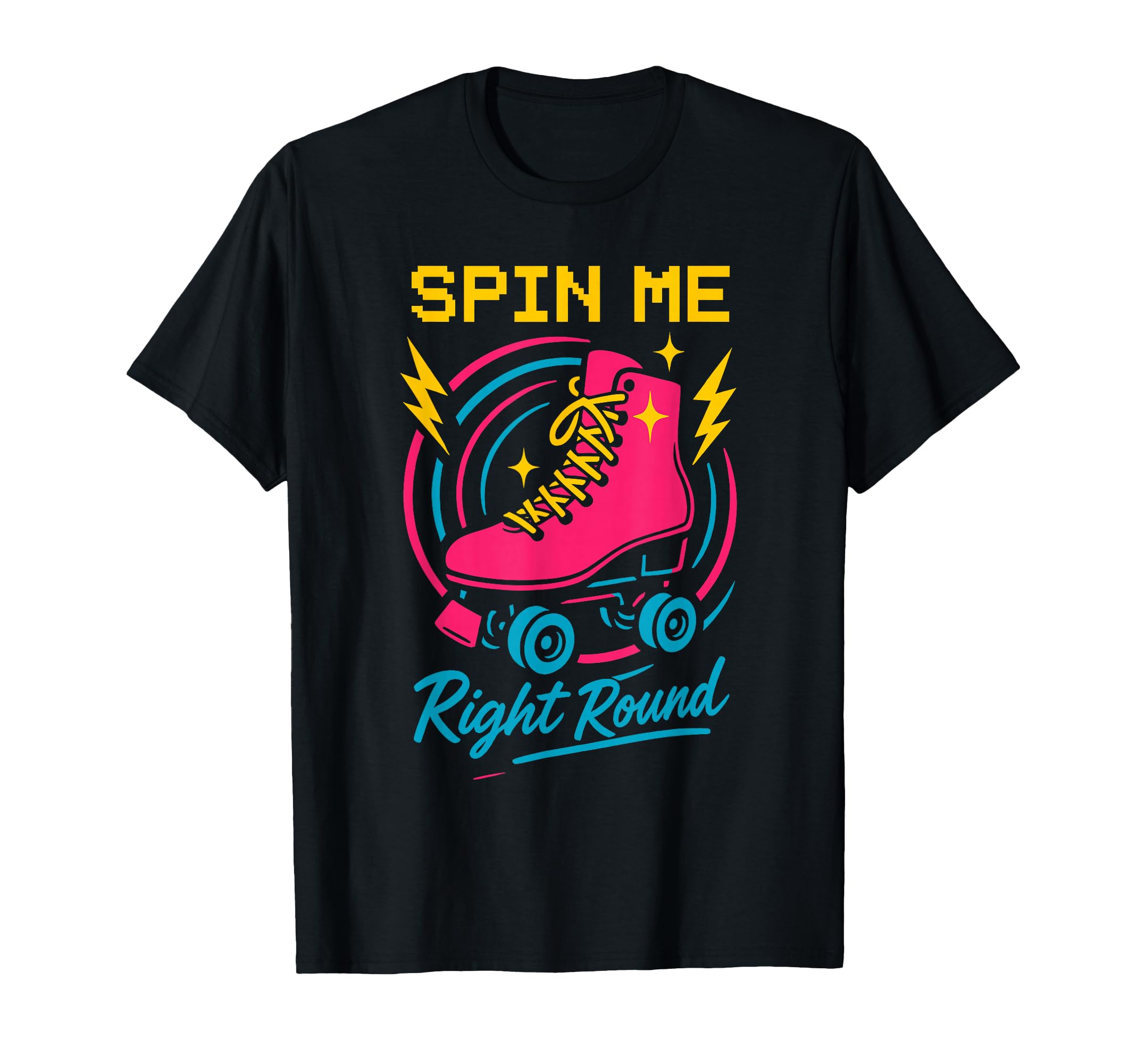 Roller Rink Crew Skate Disco T-Shirt - Casual Everyday Wear Men Women - T-Shirt, Sweatshirt, Hoodie