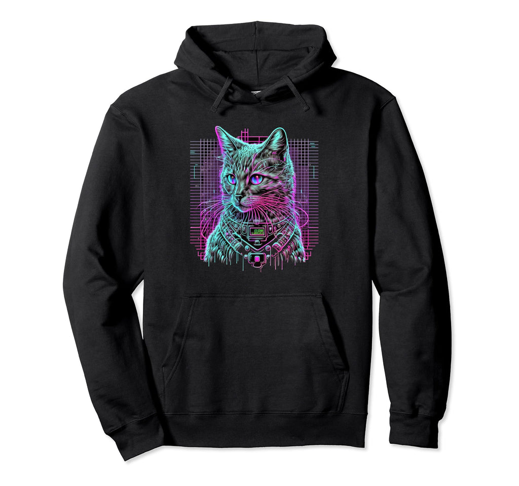 Vaporwave Aesthetic Futuristic Fantasy Hoodie - Streetwear Style Men Women - T-Shirt, Sweatshirt, Hoodie