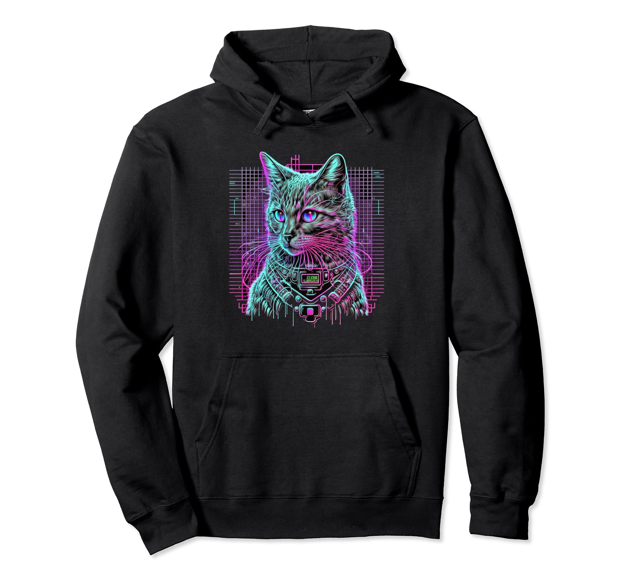 Vaporwave Aesthetic Futuristic Fantasy Hoodie - Streetwear Style Men Women - T-Shirt, Sweatshirt, Hoodie