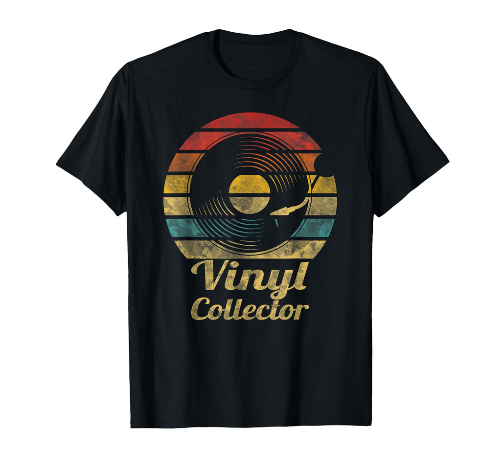Vinyl Collector Record Player T-Shirt - Casual Everyday Wear Men Women - T-Shirt, Sweatshirt, Hoodie