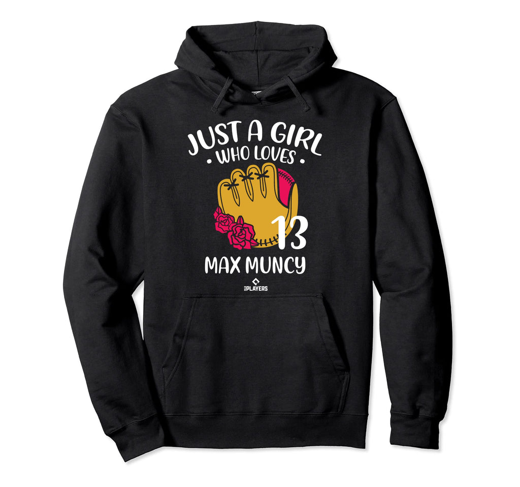 Who Loves Max Muncy Los Angeles Baseball Hoodie - Graphic Print for Adults - T-Shirt, Sweatshirt, Hoodie