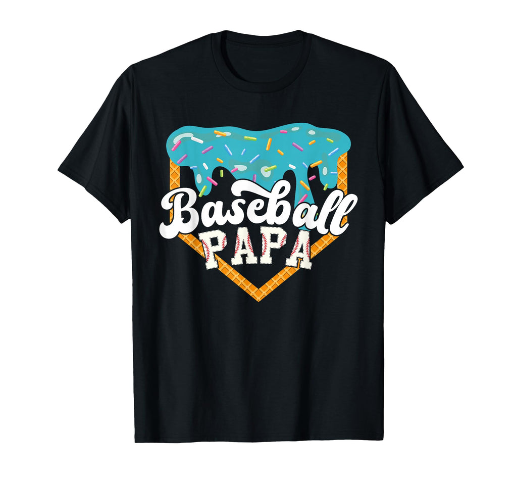 Baseball Papa Drip Ice Cream T-Shirt - Trendy Graphic Unisex - T-Shirt, Sweatshirt, Hoodie