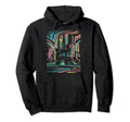 Paris Vaporwave Eifel Tower Futuristic Hoodie - Trendy Graphic Unisex - T-Shirt, Sweatshirt, Hoodie