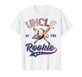 Uncle Rookie Year 1St Birthday T-Shirt - Casual Everyday Wear for Adults - T-Shirt, Sweatshirt, Hoodie