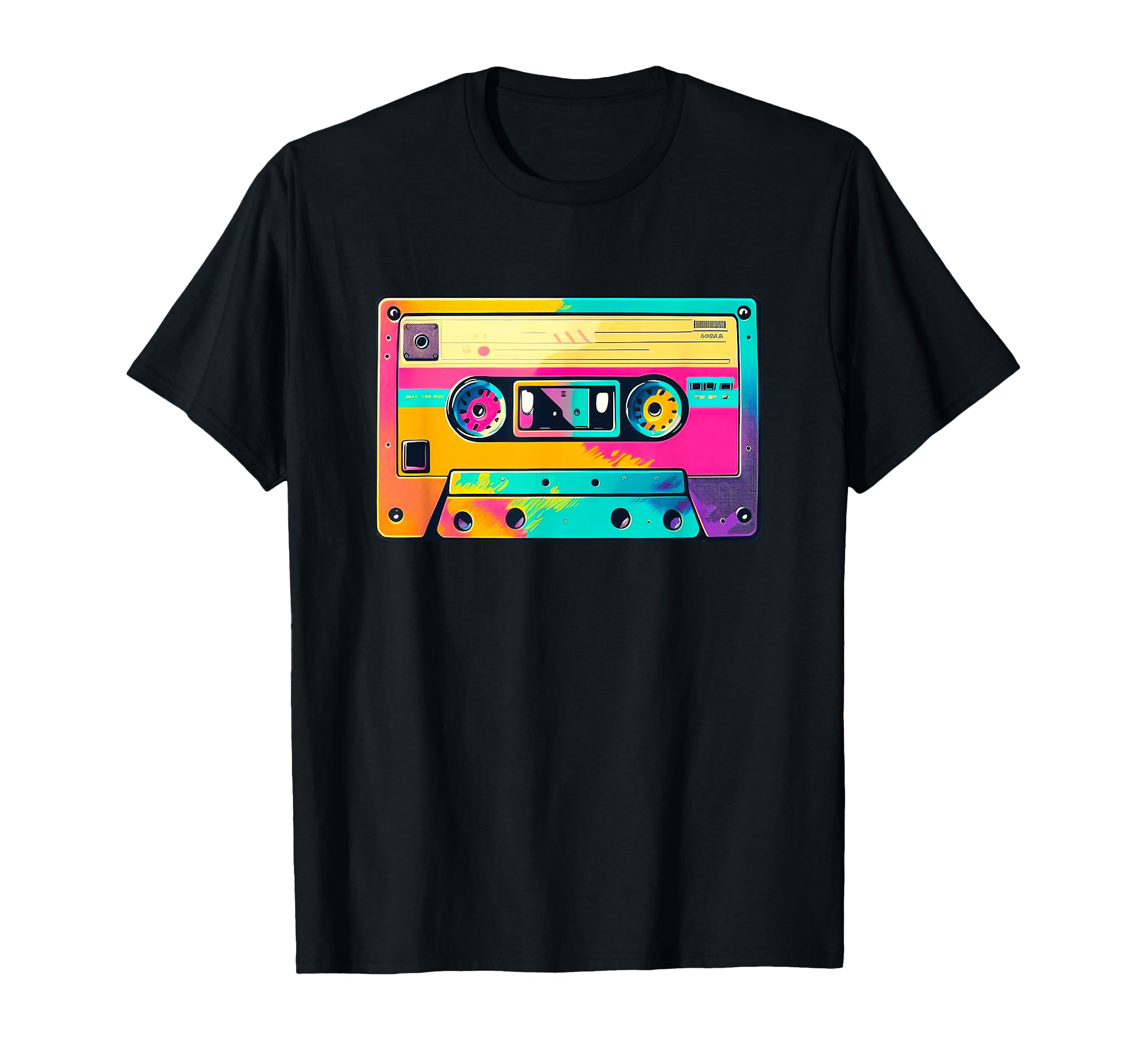Colorful Cassette Tape 90S Aesthetic T-Shirt - Streetwear Style Men Women - T-Shirt, Sweatshirt, Hoodie