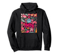 Dog Mama Boho Dog Mom Flower Hoodie - Casual Everyday Wear Unisex - T-Shirt, Sweatshirt, Hoodie