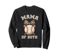 Leopard Mothers Day Mama Mom Both Sweatshirt - Custom Art Print Men Women - T-Shirt, Sweatshirt, Hoodie