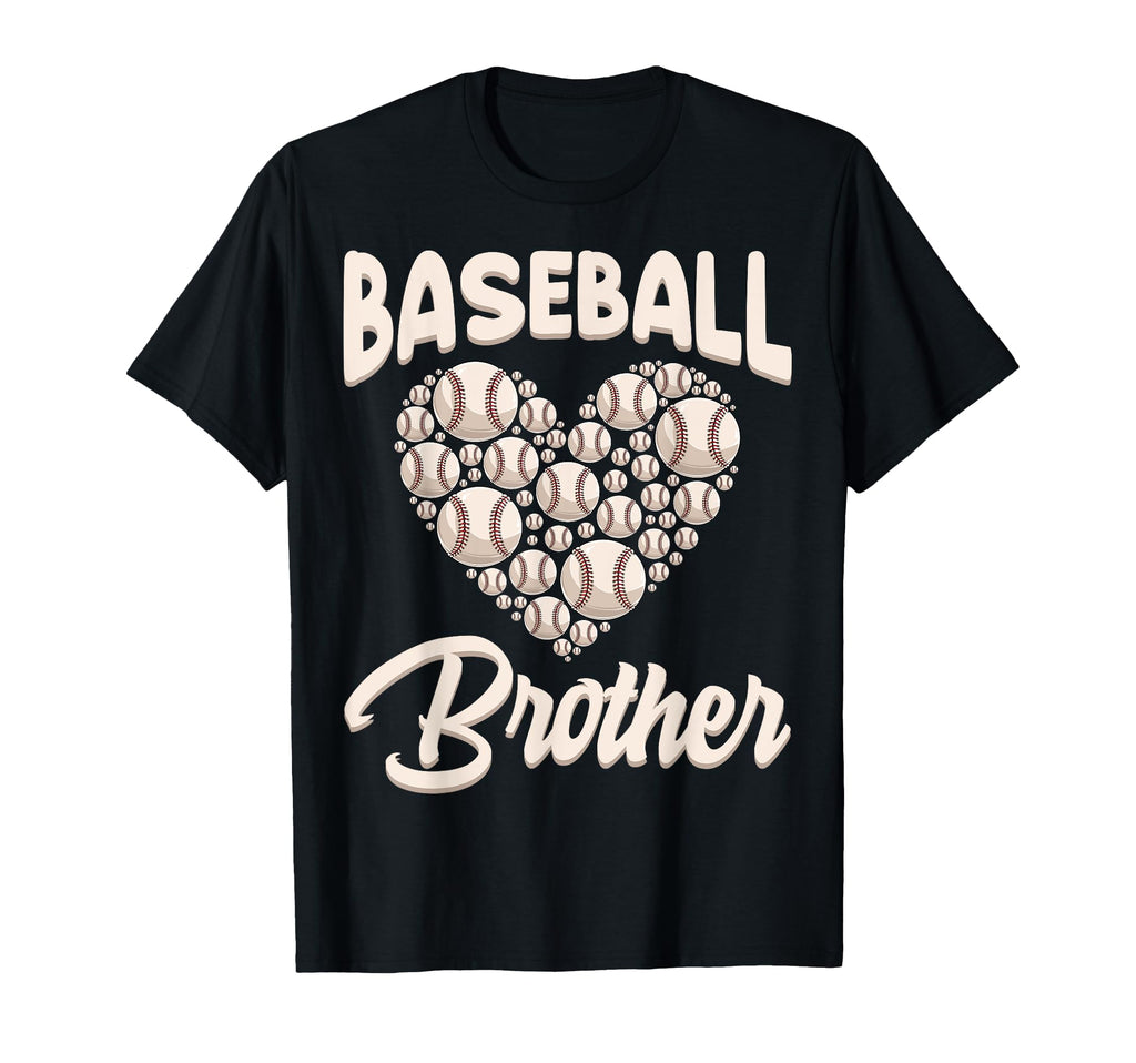 Baseball Brother Funny Birthday T-Shirt - Unique Graphic for Adults - T-Shirt, Sweatshirt, Hoodie