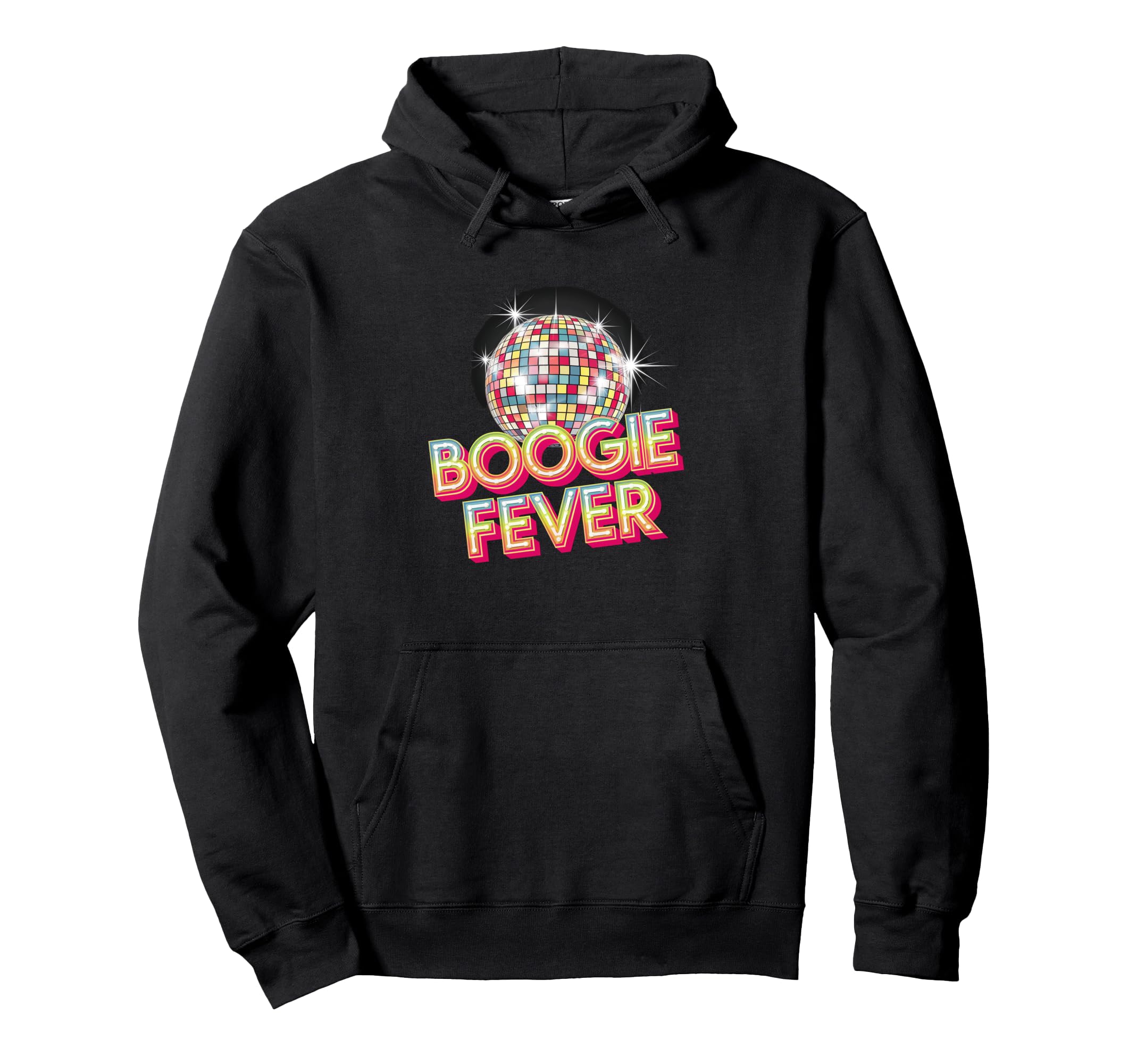 Disco Ball Boogie Fever Discoball Party Hoodie - Novelty Apparel for Adults - T-Shirt, Sweatshirt, Hoodie