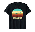 Sunset Bassoon T-Shirt - Minimalist Print for Adults - T-Shirt, Sweatshirt, Hoodie