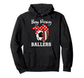 Busy Raising Ballers Funny Football Soccer Hoodie - Trendy Graphic Unisex - T-Shirt, Sweatshirt, Hoodie